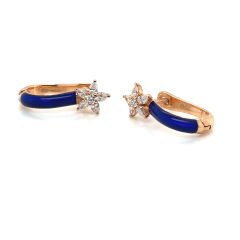 0.50 Karat Safir Küpe