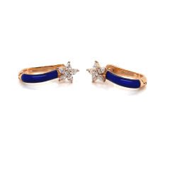 0.50 Karat Safir Küpe