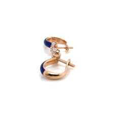 0.50 Karat Safir Küpe
