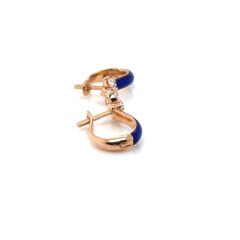 0.50 Karat Safir Küpe