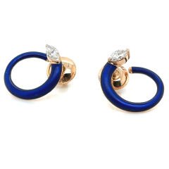 0.25 Karat Pırlanta Küpe