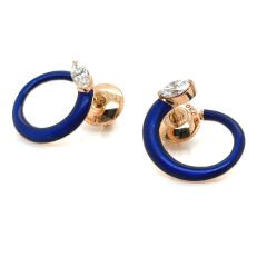 0.25 Karat Pırlanta Küpe