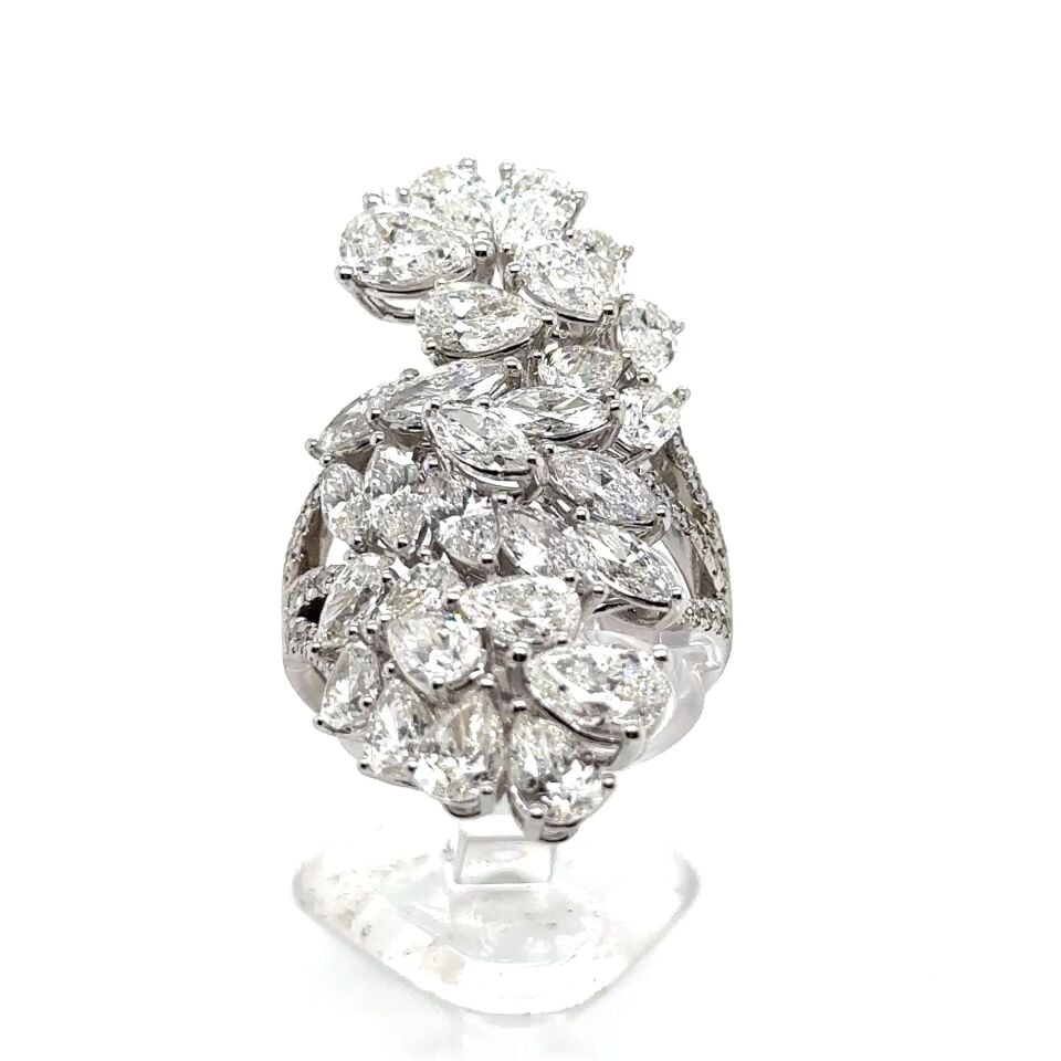 8.18 Karat Pırlanta Özel Tasarım Yüzük