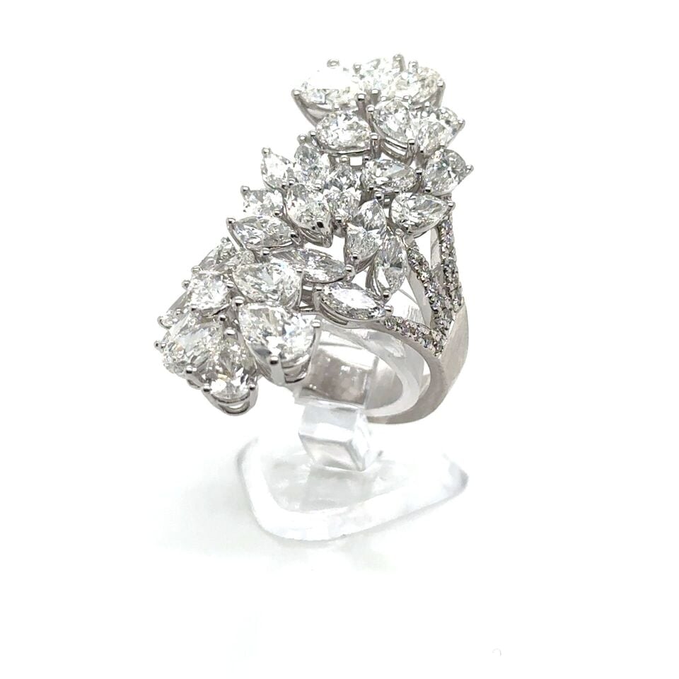 8.18 Karat Pırlanta Özel Tasarım Yüzük