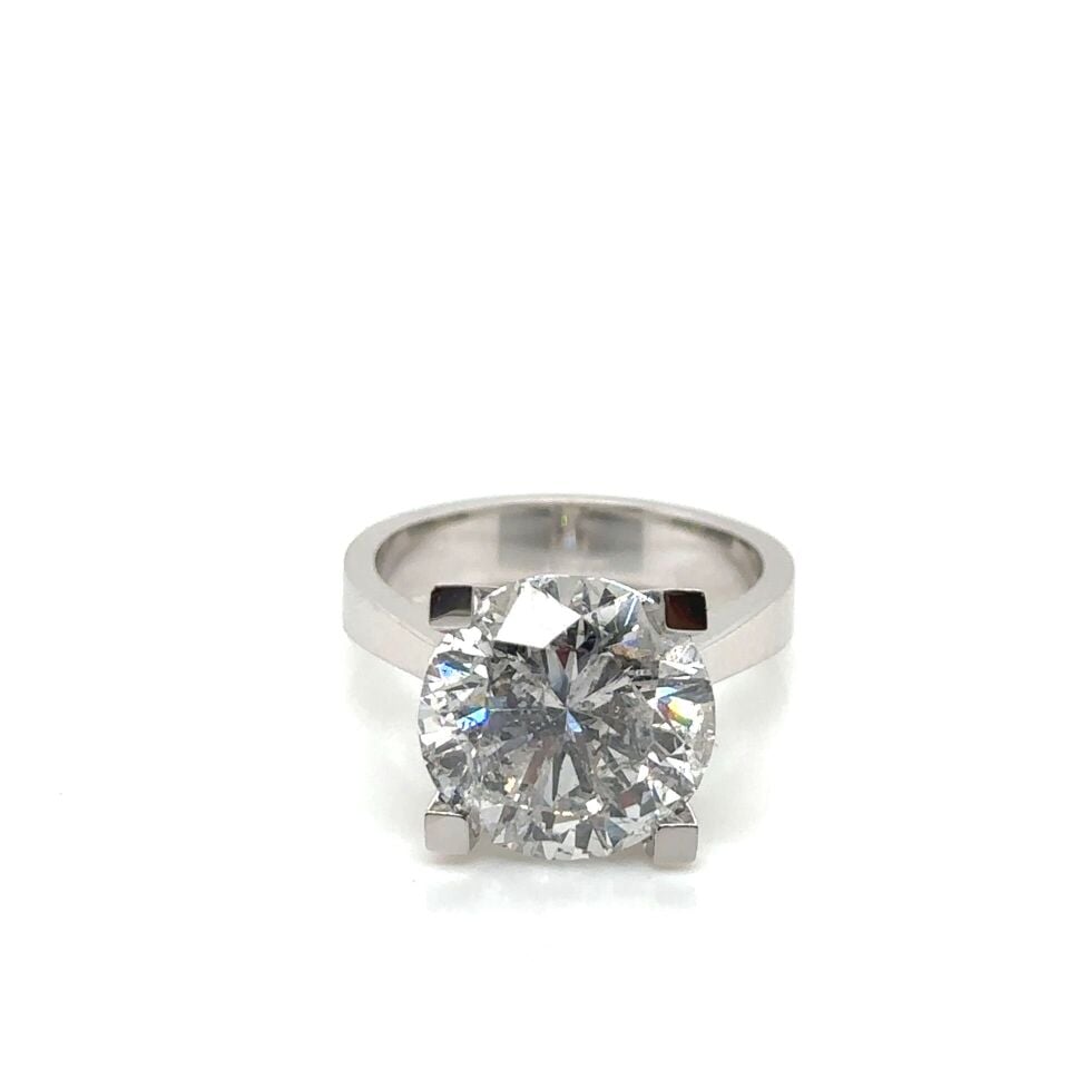 7.19 Karat Pırlanta Tektaş Yüzük