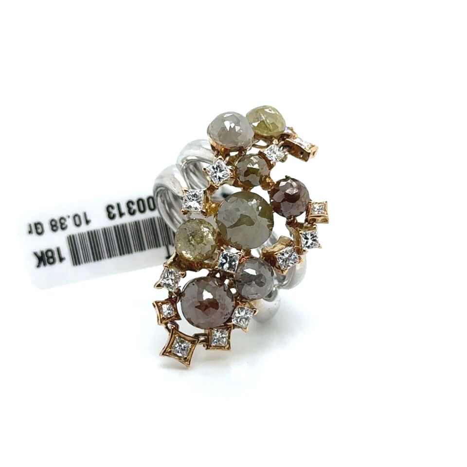 1.36 Karat Elmas 0.65 Karat Pırlanta Yüzük 14