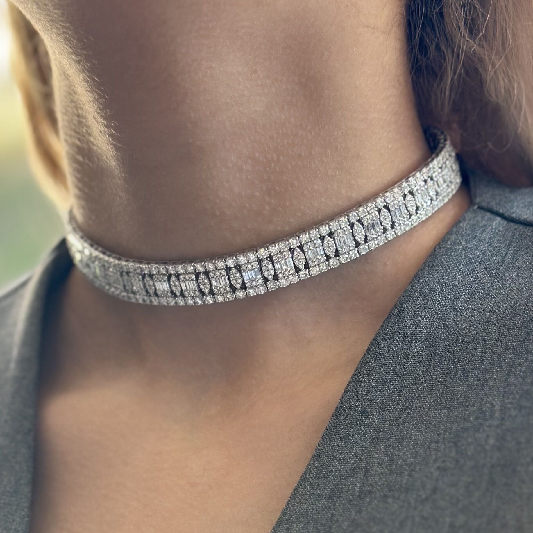 14.20 Karat Pırlanta Kolye