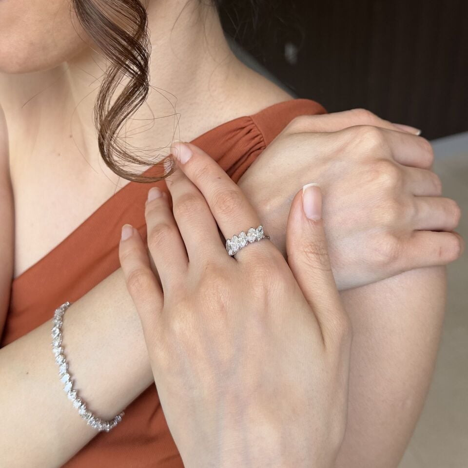 1.64 Karat Pırlanta Beştaş Yüzük
