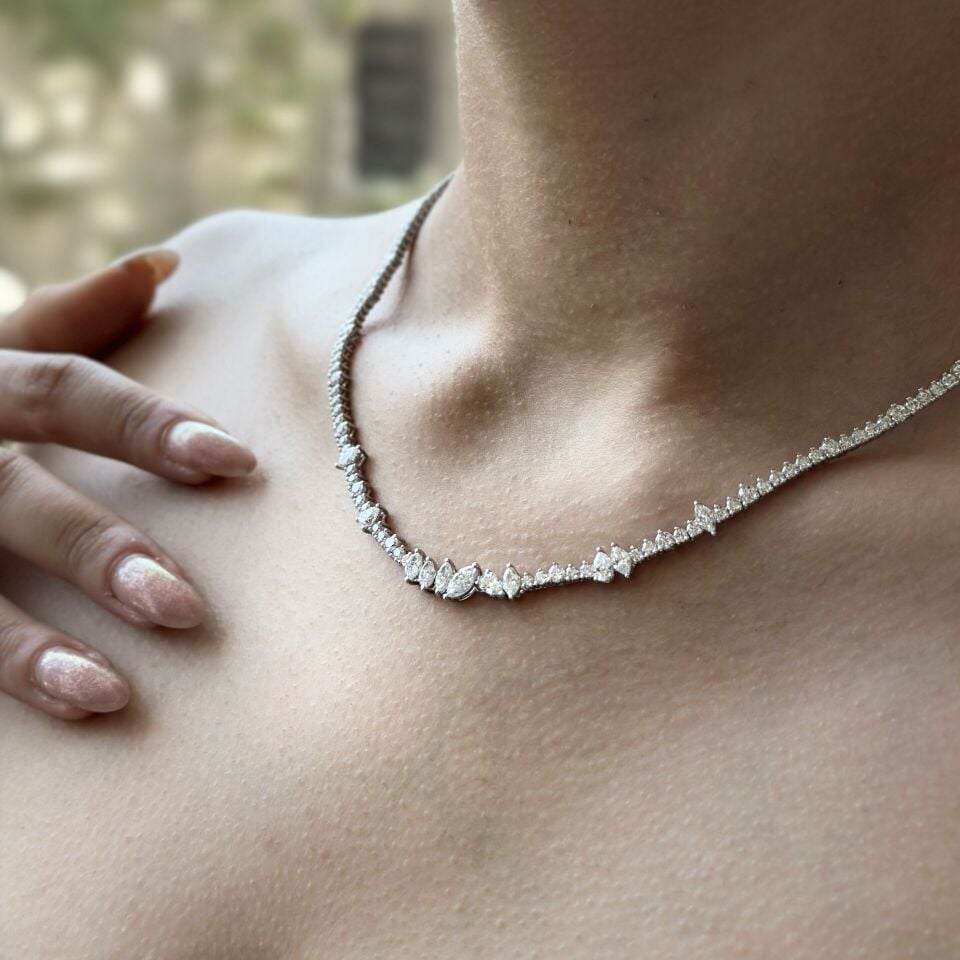 8.22 Karat Pırlanta Kolye