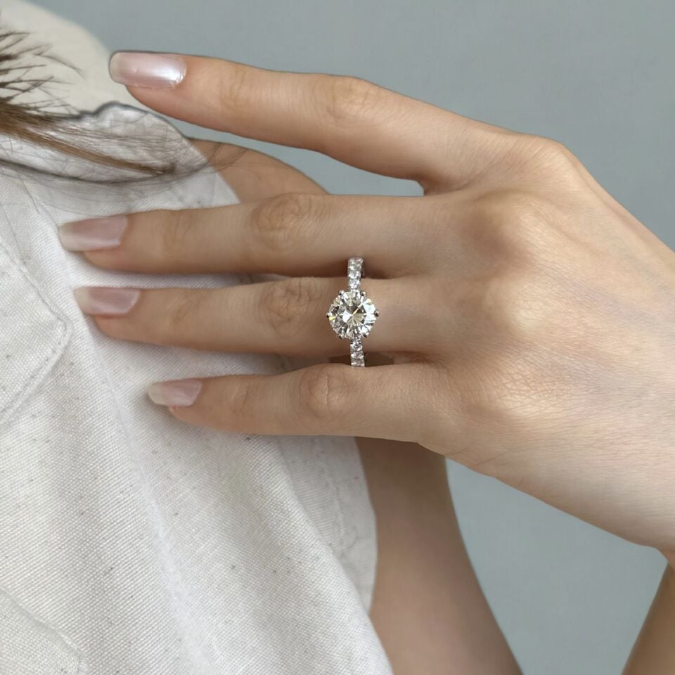 2.63 Karat Pırlanta Tektaş Yüzük