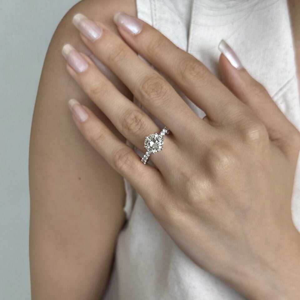 2.63 Karat Pırlanta Tektaş Yüzük