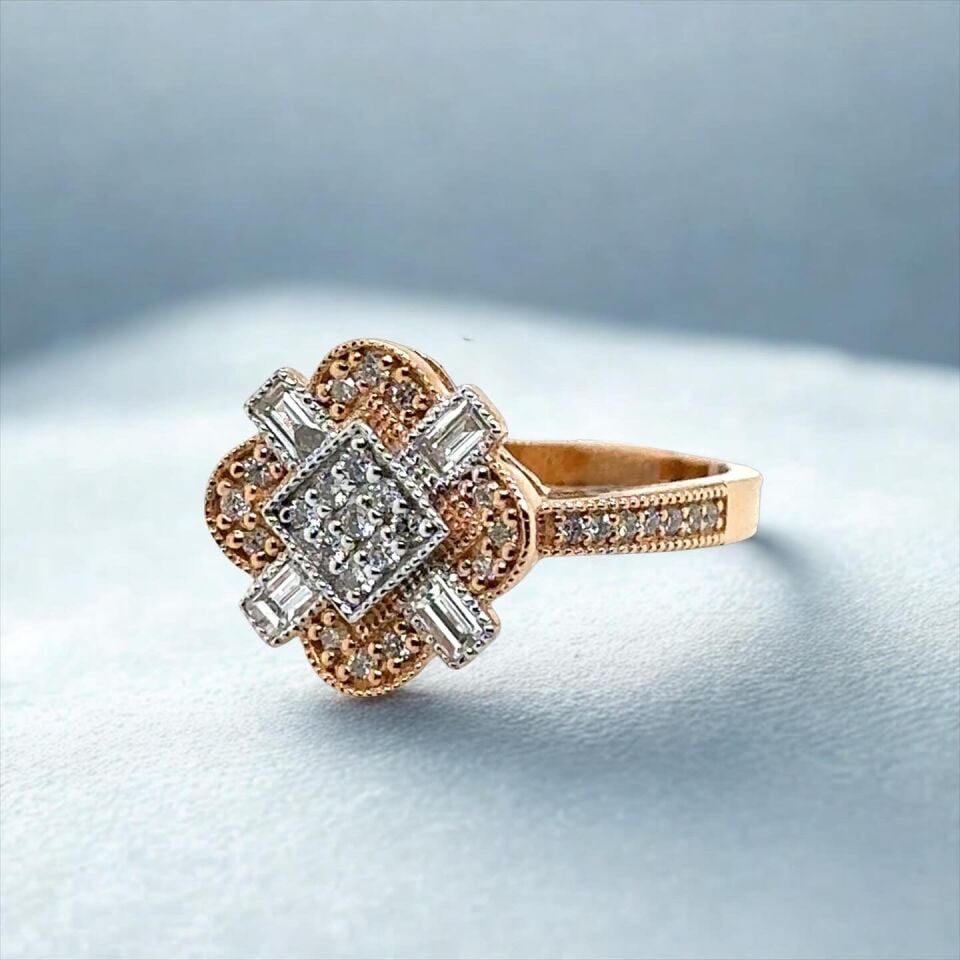 0.53 Karat Pırlanta yüzük