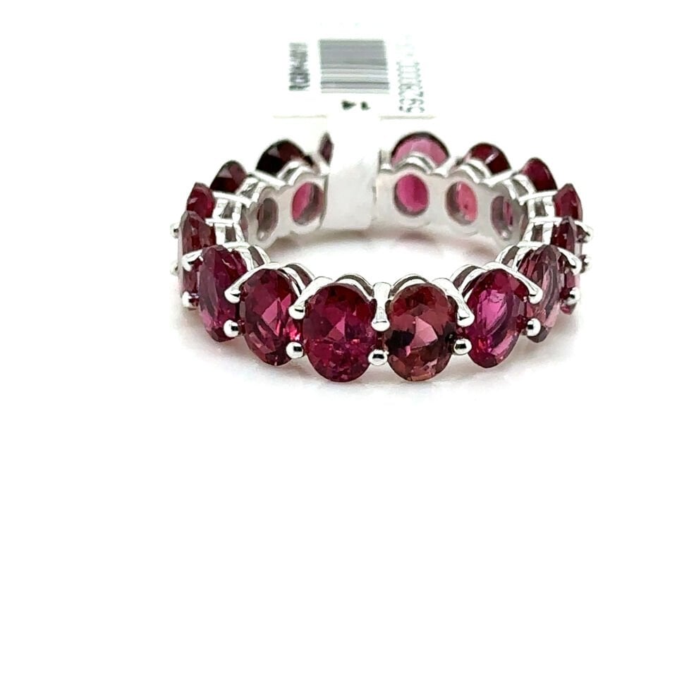 7.07 Karat Oval Turmalin Tamtur Yüzük