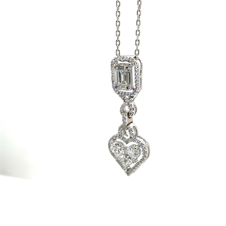 0.98 Karat Pırlanta Kolye